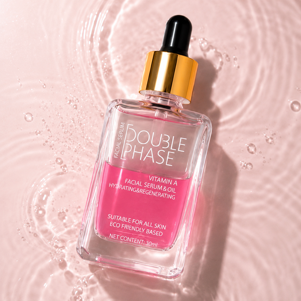 DOUBLE PHASE Vitamin A Facial Serum & Oil | Hydrating & Regenerating | 30ml